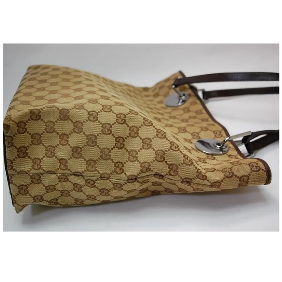 EXCELLENT CONDITION! Authentic Gucci Abbey Eclipse Shoulder Bag Handbag Purse - Picture 4 of 14